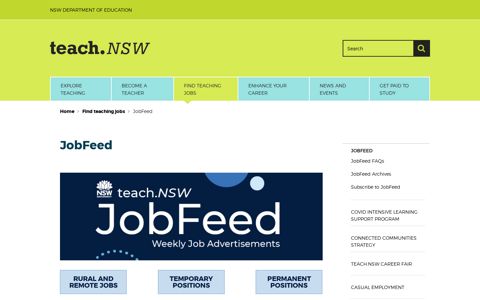 Find Teaching Jobs in NSW Public Schools | Teach NSW