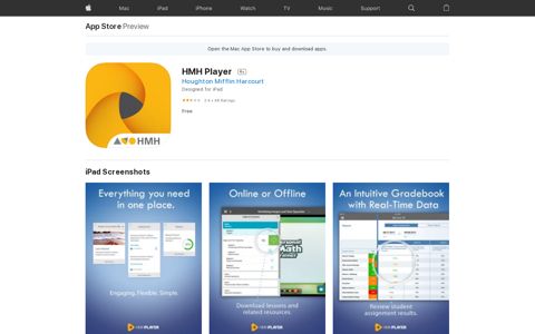 ‎HMH Player on the App Store