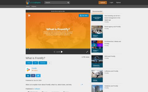 What is Frontify? - SlideShare