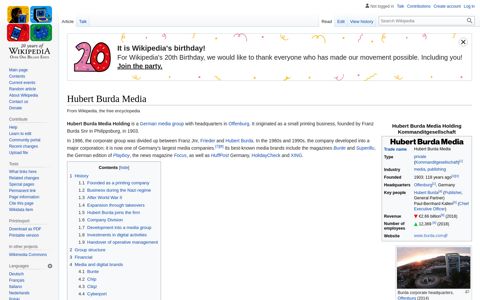 Hubert Burda Media - Wikipedia
