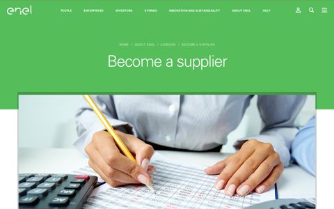 Become a Supplier - enel.pe