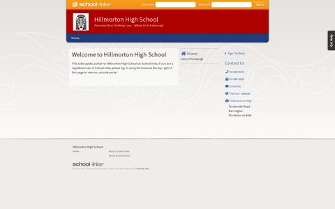 Welcome to Hillmorton High School :: School-links