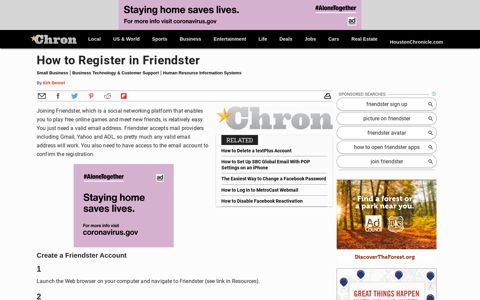 How to Register in Friendster