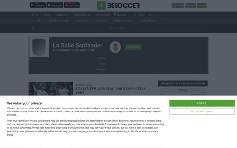 The latest news from La Salle Santander: squad, results, table