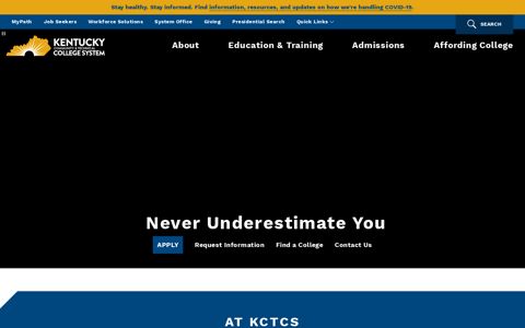 KCTCS: Home