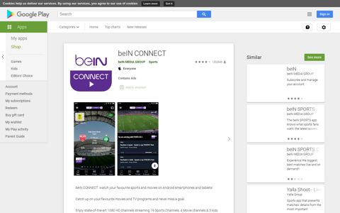 beIN CONNECT - Apps on Google Play
