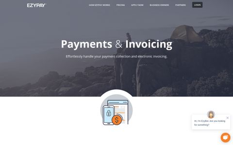 Payment collection and electronic invoicing | Ezypay