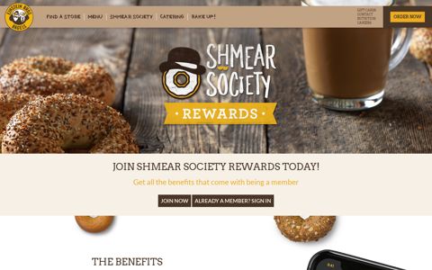 Shmear Society – Einstein Bros. Bagels