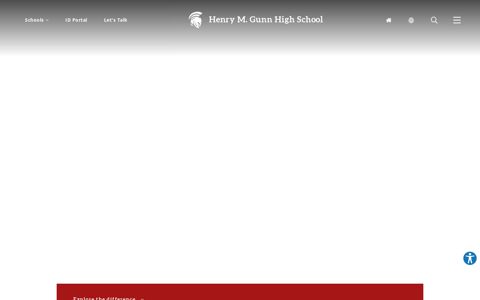 Henry M. Gunn High School: Home