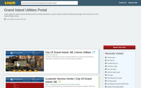 Grand Island Utilities Portal - Loginii.com