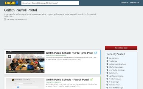 Griffith Payroll Portal - Loginii.com