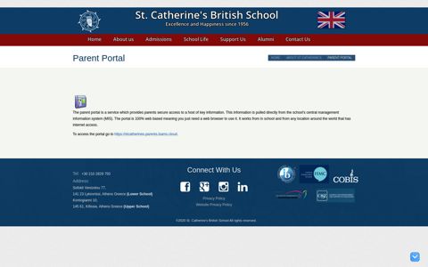 Parent Portal ... - St.Catherine's British School in Athens, Greece