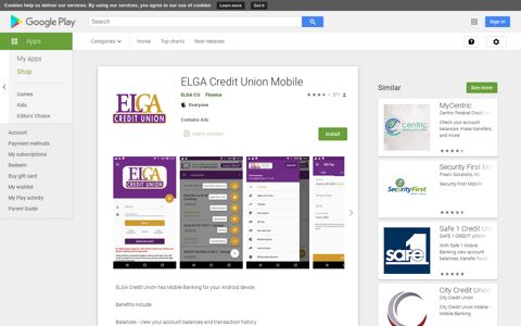 ELGA Credit Union Mobile - Apps on Google Play