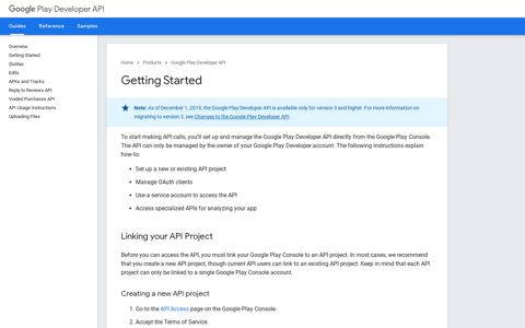Getting Started | Google Play Developer API | Google ...