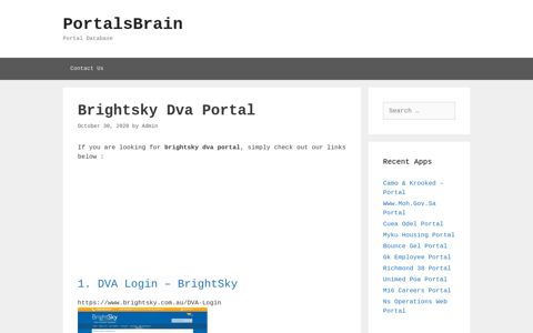 Brightsky Dva - Dva Login - Brightsky - PortalsBrain - Portal Database