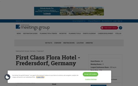 First Class Flora Hotel - Fredersdorf, Germany - Northstar Meetings ...