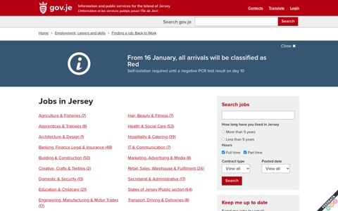 Jobs in Jersey - Government of Jersey