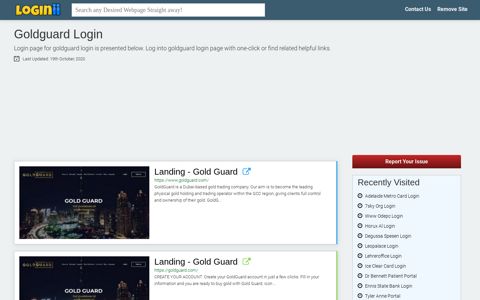 Goldguard Login | Accedi Goldguard - Loginii.com