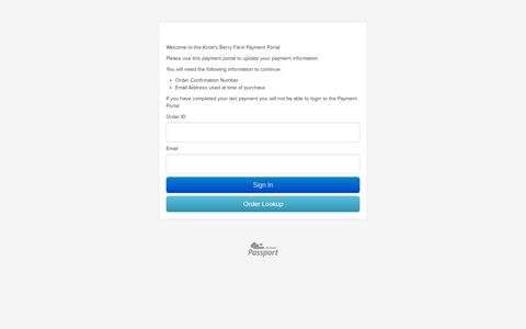 Payment Portal - Accesso