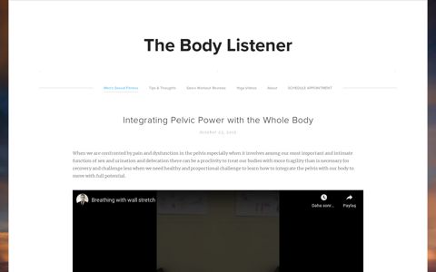 Ido Portal — Men's Sexual Fitness — The Body Listener