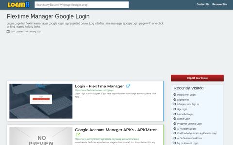 Flextime Manager Google Login - Loginii.com