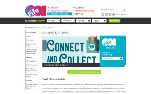 Libraries & Archives - ONFife