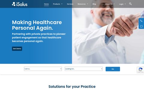 iSalus Healthcare | Home | Electronic Health Records