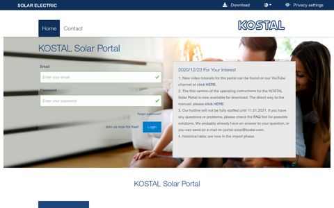 KOSTAL Solar Portal