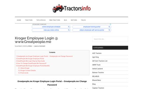 GreatPeople.me Kroger Login Employee Portal 🤑 Great ...