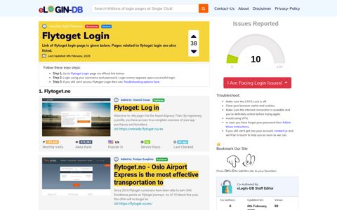 Flytoget Login - A database full of login pages from all over the ...