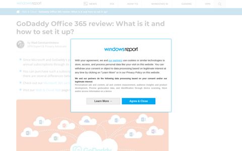 GoDaddy Office 365 review: What is it and how to set it up?