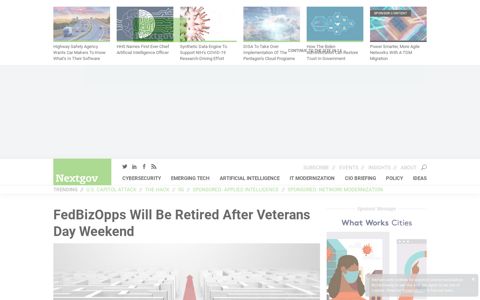 FedBizOpps Will Be Retired After Veterans Day Weekend ...