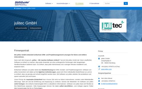julitec GmbH - Nürnberg - Softguide