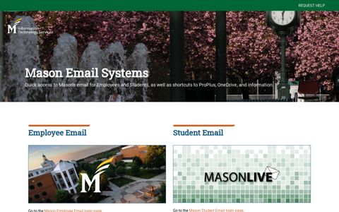 Mason Email Systems - George Mason University