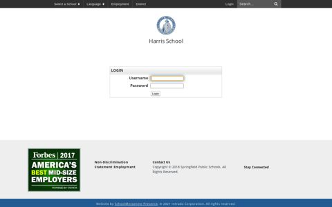 Login - Harris School - Springfield Public Schools