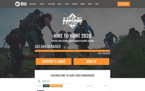 Hike to Hunt 2020 - Backcountry Hunters and Anglers