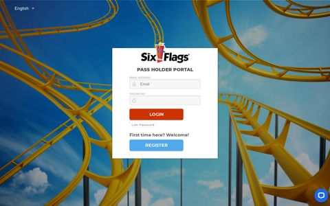 Login | Six Flags Pass Holder Info Center - Pass Holder Portal