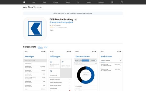 ‎GKB Mobile Banking im App Store
