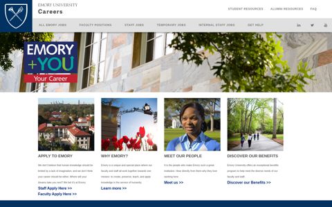 Careers | Emory University | Atlanta GA - Emory HR