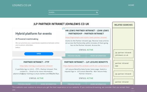 jlp partner intranet johnlewis co uk - General Information about ...