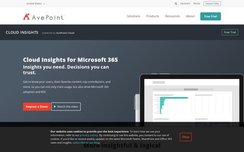 Cloud Insights For Microsoft Office 365 | AvePoint