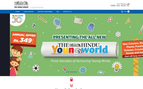 'The Hindu' group Newspaper Subscription |Subscribe Hindu ...
