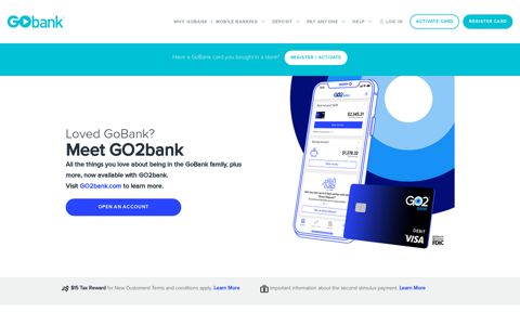 GoBank: Online Checking Account | Mobile & Online Banking