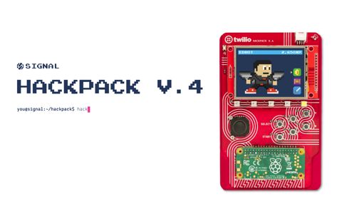 Hackpack v4 | SIGNAL by Twilio