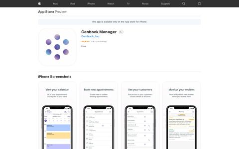 ‎Genbook Manager on the App Store