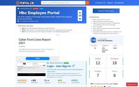 Hbc Employee Portal