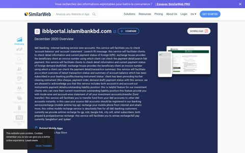 Ibblportal.islamibankbd.com Analytics - Market Share Data ...