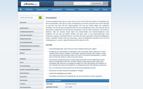 Finanzblick - Konto.org