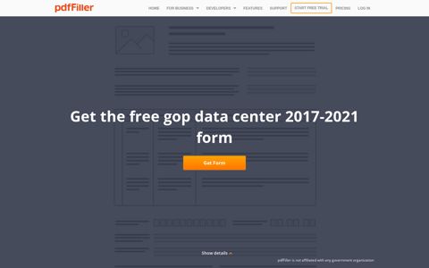 2017-2020 TX Republican Party GOP Data Center Access ...