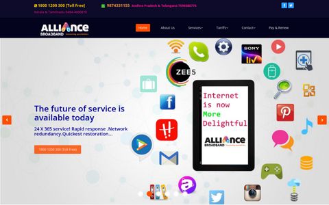 Alliance Broadband: Home